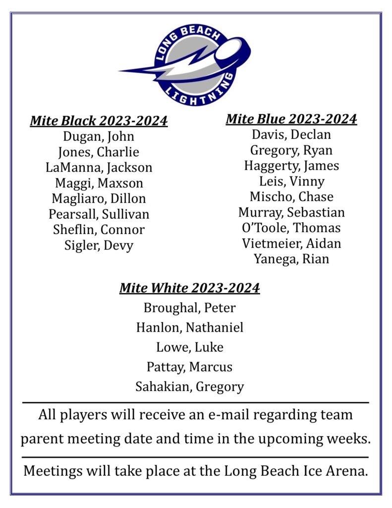 20232024 LBL Mite Teams Long Beach Lightning